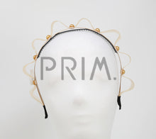 Load image into Gallery viewer, HORSEHAIR AND PEARLS LOOPY HEADBAND