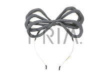 Load image into Gallery viewer, COTTON KNIT TRIPLE WIRE BOW HEADBAND