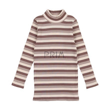 Load image into Gallery viewer, LIL LEGS RIBBED STRIPED MOCK NECK TOP

