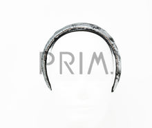 Load image into Gallery viewer, METALLIC LEATHER COVERED HEADBAND