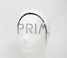 Load image into Gallery viewer, MULTI SCATTERED PEARLS COVERED HEADBAND