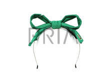 Load image into Gallery viewer, COTTON WIRE BOW HEADBAND