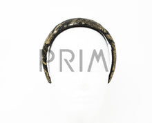 Load image into Gallery viewer, METALLIC LEATHER COVERED HEADBAND