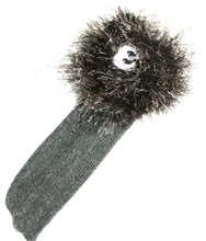 Load image into Gallery viewer, SHREDDED KNIT EYES POM POM BABY HEADBAND