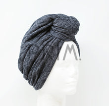 Load image into Gallery viewer, MIAMI KNIT LUREX LINED TURBANS