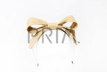Load image into Gallery viewer, COTTON WIRE BOW HEADBAND