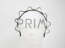 Load image into Gallery viewer, HORSEHAIR AND PEARLS LOOPY HEADBAND