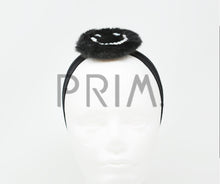 Load image into Gallery viewer, FUR SMILEY BABY HEADBAND