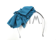 Load image into Gallery viewer, COTTON KNIT FLUFFY BOW HEADBAND