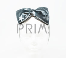 Load image into Gallery viewer, VELVET STAR BOW BABY HEADBAND