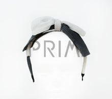 Load image into Gallery viewer, TWO TONE KNIT BOW HEADBAND