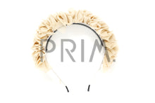 Load image into Gallery viewer, METALLIC MESH RUFFLE HEADBAND