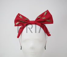 Load image into Gallery viewer, ZIPPER PULL BOW HEADBAND