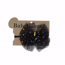 Load image into Gallery viewer, TULLE BOW PEARLS BABY BAND