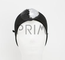 Load image into Gallery viewer, TWO WAY SEQUIN HEART JUNIOR HEADWRAP