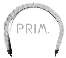 Load image into Gallery viewer, RIBBED COTTON BRAID HEADBAND