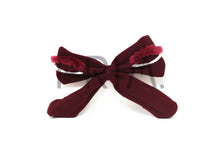 Load image into Gallery viewer, SMALL FURY EYEBROWS BOW CLIP