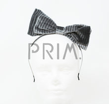 Load image into Gallery viewer, VELVET RIBBED BOW HEADBAND