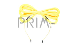 Load image into Gallery viewer, COTTON KNIT TRIPLE WIRE BOW HEADBAND
