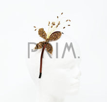 Load image into Gallery viewer, BEADED BUTTERFLY HEADBAND