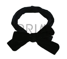 Load image into Gallery viewer, DACEE VELVET SHIMMER BOW BABY HEADBAND
