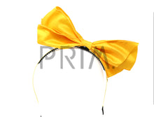 Load image into Gallery viewer, SILK BOW HEADBAND