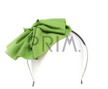 Load image into Gallery viewer, COTTON KNIT FLUFFY BOW HEADBAND