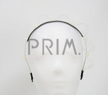 Load image into Gallery viewer, HORSEHAIR AND PEARLS LOOPY HEADBAND