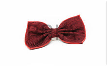 Load image into Gallery viewer, RIBBED SHIMMER BOW CLIP