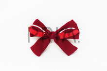 Load image into Gallery viewer, SMALL FURY EYEBROWS BOW CLIP