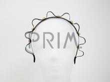 Load image into Gallery viewer, HORSEHAIR AND PEARLS LOOPY HEADBAND
