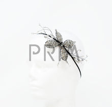 Load image into Gallery viewer, BEADED BUTTERFLY HEADBAND