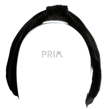 Load image into Gallery viewer, RIBBED VELOUR CENTER PINCH HEADBAND