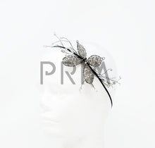 Load image into Gallery viewer, BEADED BUTTERFLY HEADBAND
