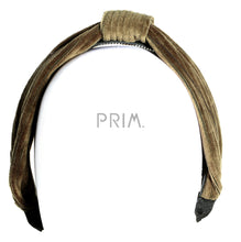 Load image into Gallery viewer, RIBBED VELOUR CENTER PINCH HEADBAND