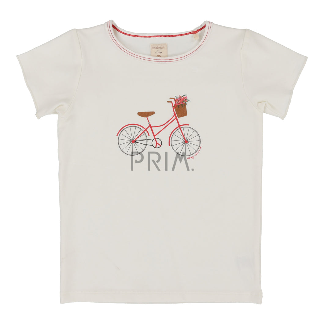 ANALOGIE BIKE GIRL TEE SS