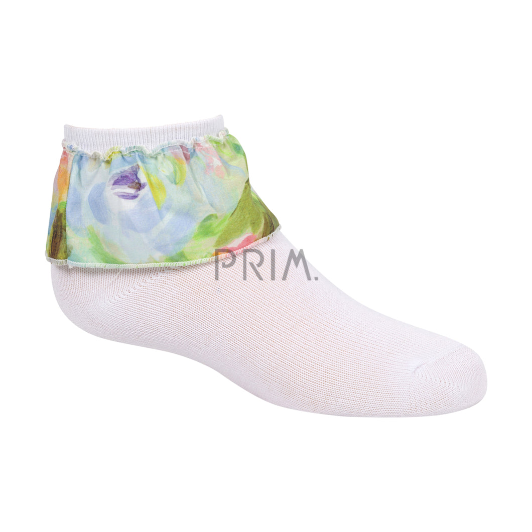 ZUBII PRINTED RUFFLE ANKLET