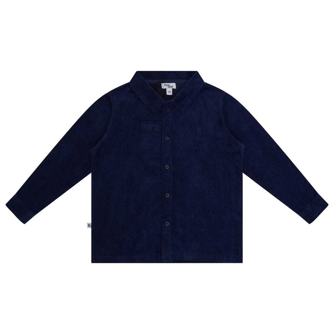 shirt l/s corduroy button down