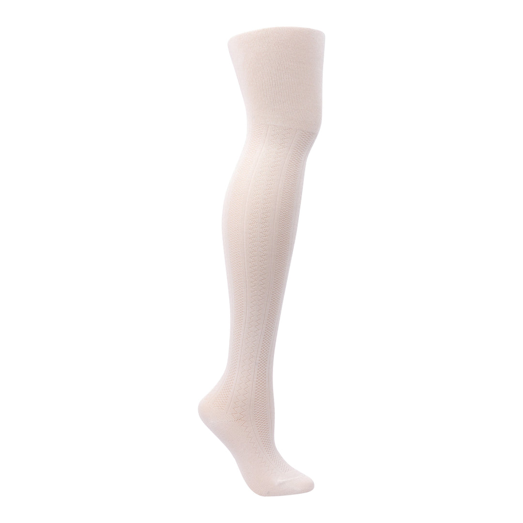 Zubii Pattern Texture Cotton Modal Tights, Model 1411