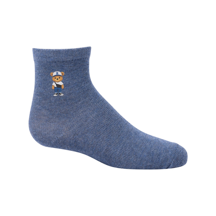 Zubii Bear Printed Boy Anklet, Model 1436