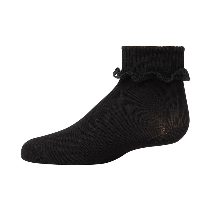 anklet circle lace ruffle