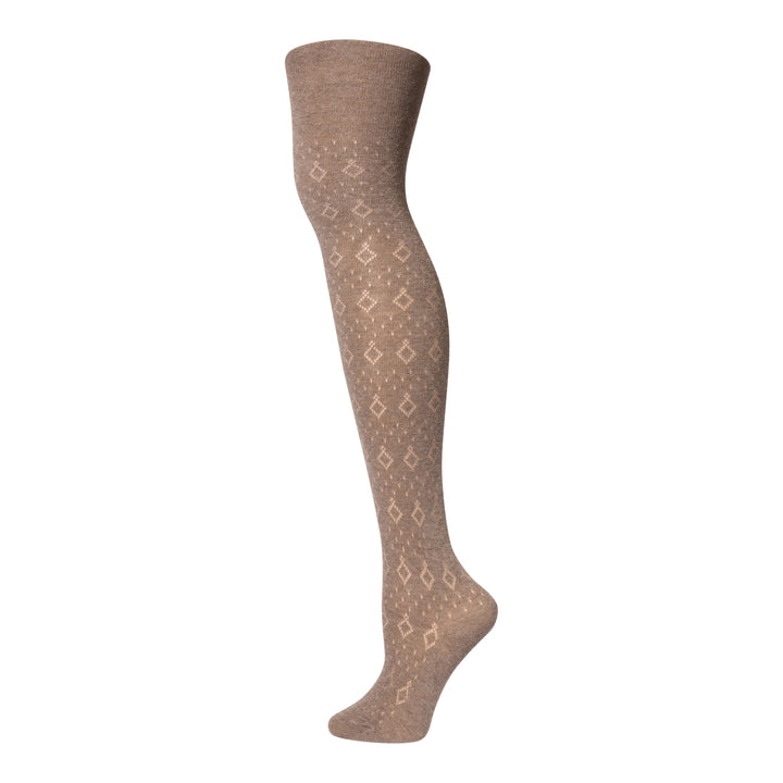 tights cotton textures diamond pattern