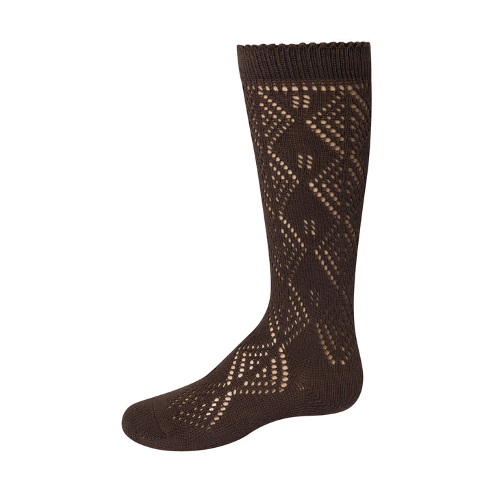 knee textures crochet diamond