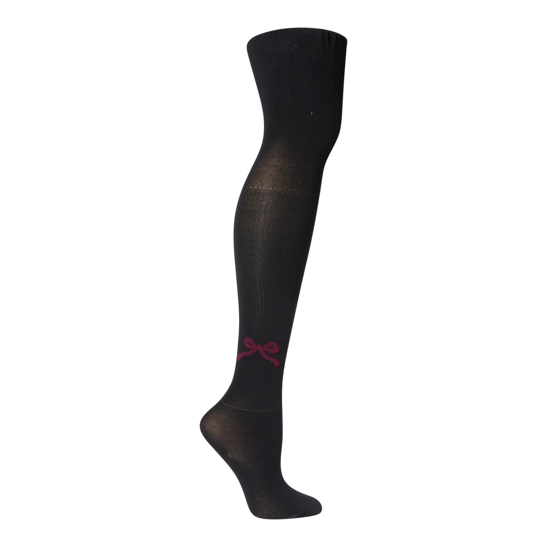 tights cotton sport bow