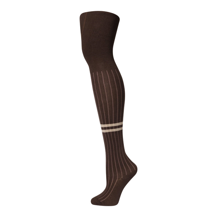 tights cotton double stripe