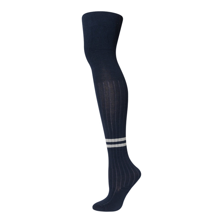 tights cotton double stripe