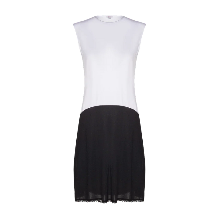 slip full sleeveless shell viscose top nylon bottom 41inch