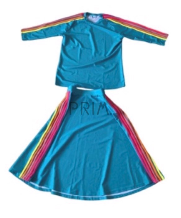 SWIM BLUE AVIATOR SET