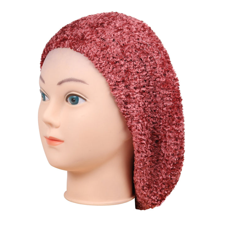 snood chenille solid lined