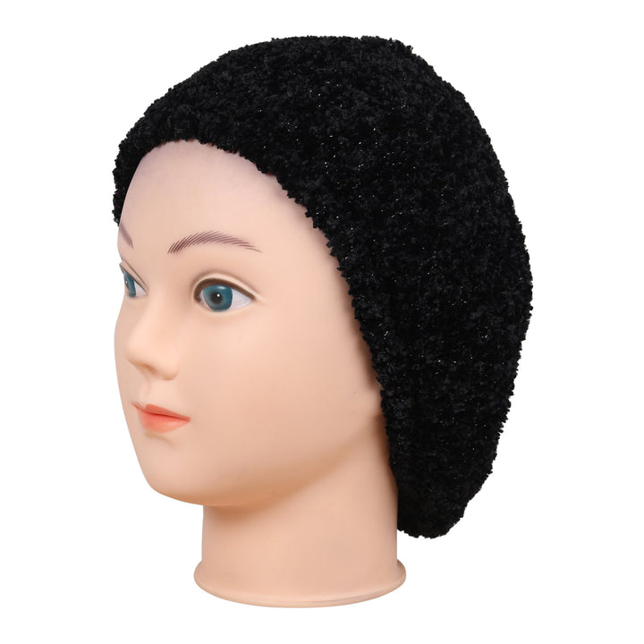 snood chenille lurex unlined